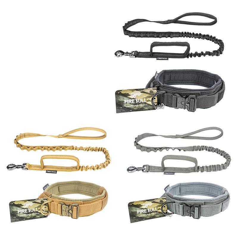 Pet tactical collar leash