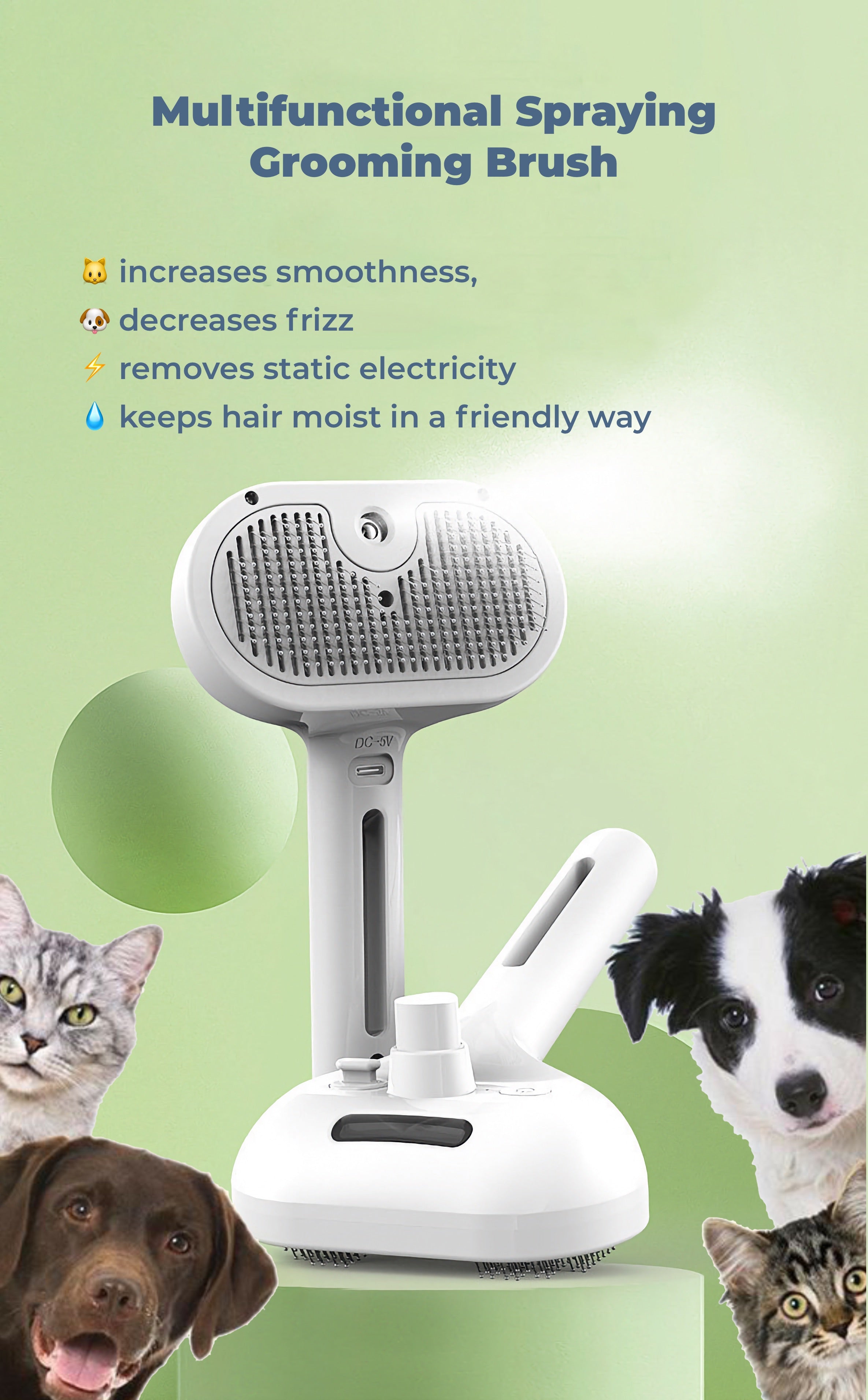 Self Cleaning Pet Brush
